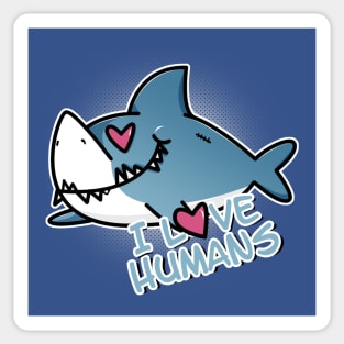Lovely shark Sticker
